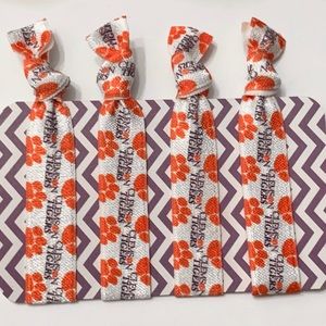 Clemson Hair Ties